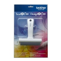 Brother Scan N Cut SDX Brayer or Roller to Squish Vinyl Material on Mat