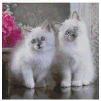 Cross Stitch Pattern Hannah and Louise Kittens X Stitch Gwen St Designs