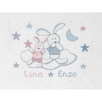 DMC Cross Stitch Kit Baby First Name Sampler