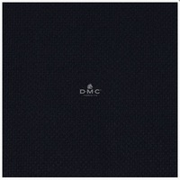 DMC Cross X Stitch Aida Cloth Black 14ct Size 38x45cm Fabric Precut
