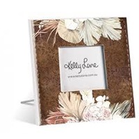 French Country Standing BISMARK Foliage 4x4inch Photo Frame