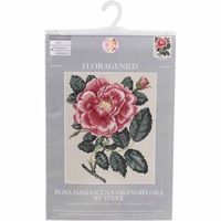 My Cross Stitch Floragenius Rosa Damascena Grandiflora Kit