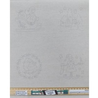 Patchwork Quilting Linen Printed Fabric Make It Ready for Christmas
