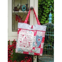 Quilting Sewing Bag Pattern A Little Birdie Rivendale Collecton