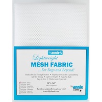 Quilting Sewing By Annie Lightweight Mesh Fabric White Pack