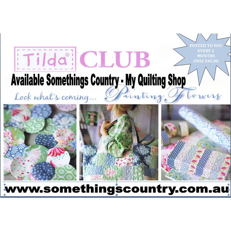mydeal.com.au | Tilda Club 12 Months Subscription Quilting, Sewing, Fabric 6 Issues per Year Patterns Kits