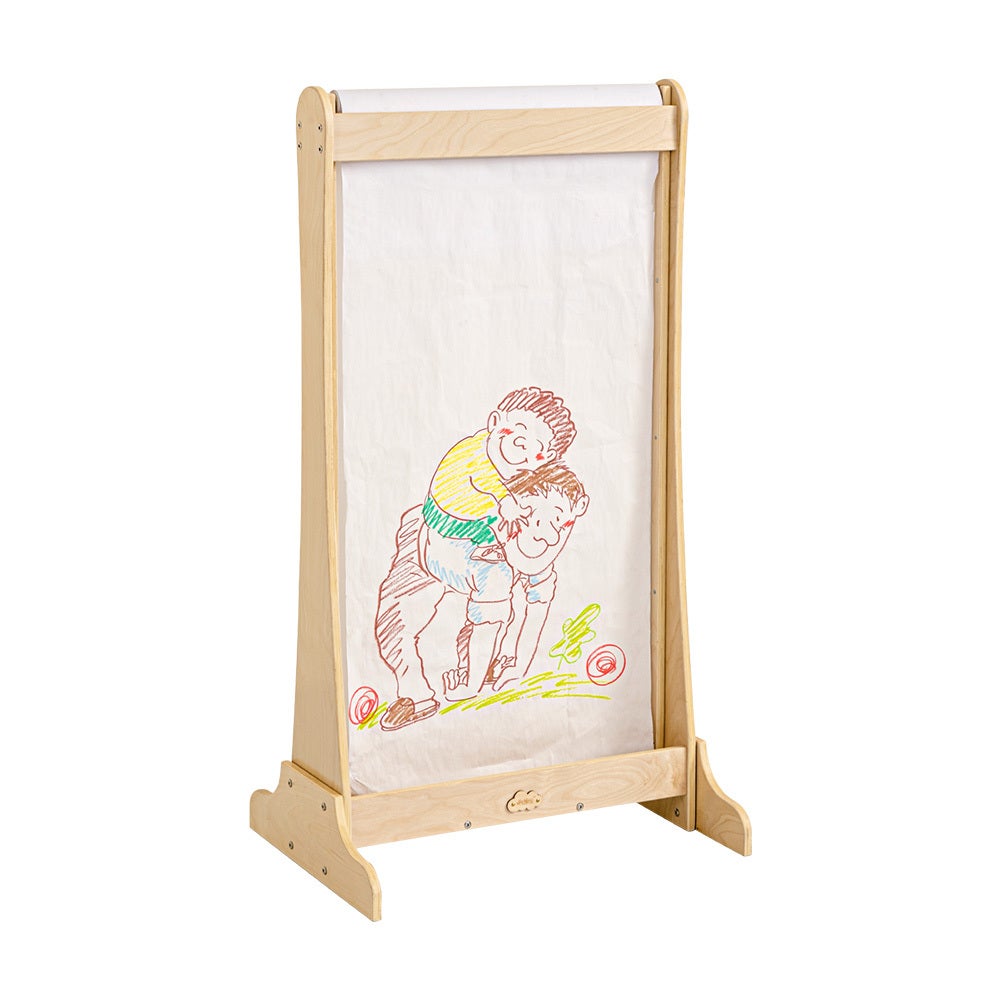 Jooyes Kids Easel Art Painting Drawing Board 10m Paper Roll Transparent Acrylic