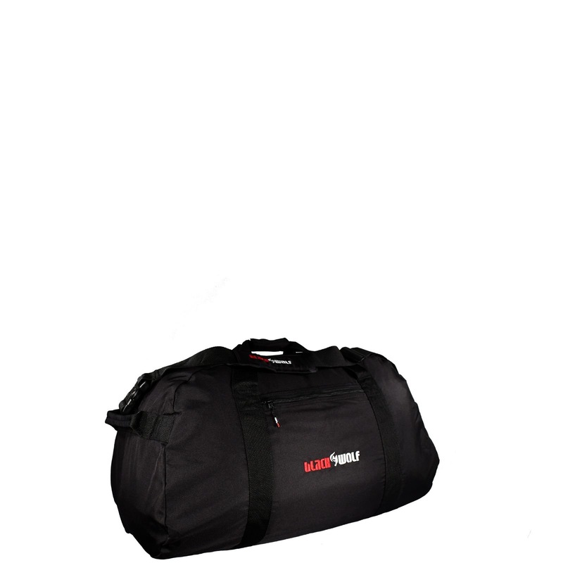 Buy BlackWolf DufflePack 30 Litre Duffle Bag Jet Black MyDeal