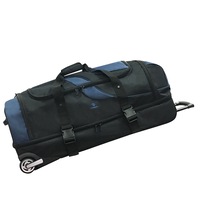 Delphin Corfu Large Wheeled Duffle 110 Litre Black / Navy