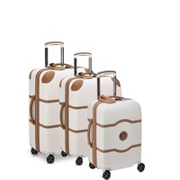 Delsey Chatelet AIR 2.0 Hardside 3 Piece Spinner Suitcase Set Angora White