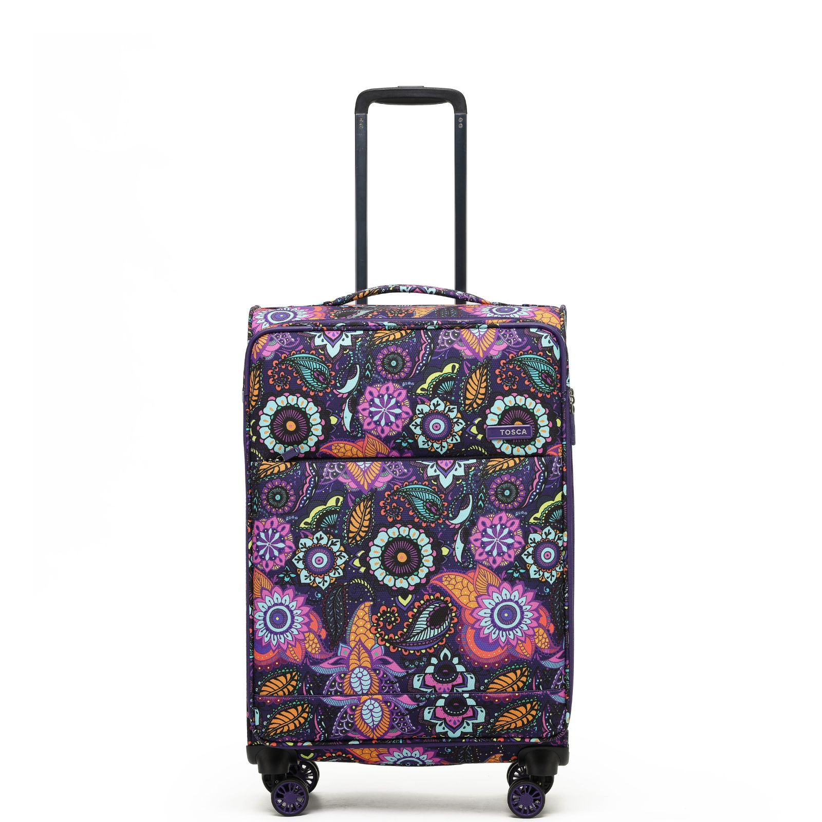 Tosca So Lite Softside EXP Medium 67cm Suitcase Paisley
