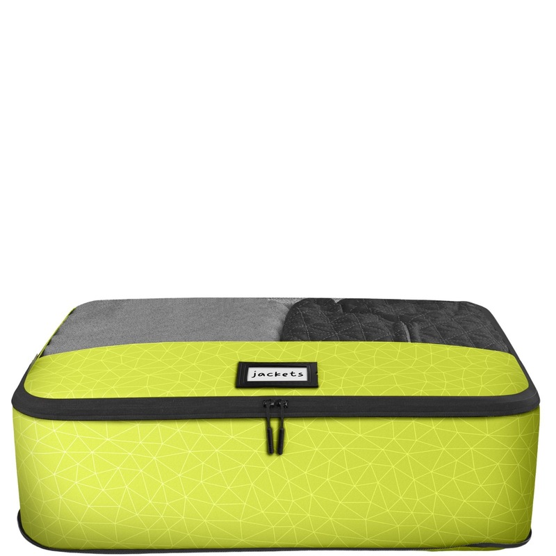 Buy Zoomlite Sustainable Compression Packing Cube Large Lime MyDeal