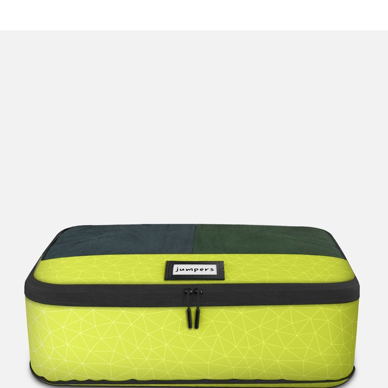 Buy Zoomlite Sustainable Compression Packing Cube Medium Lime MyDeal