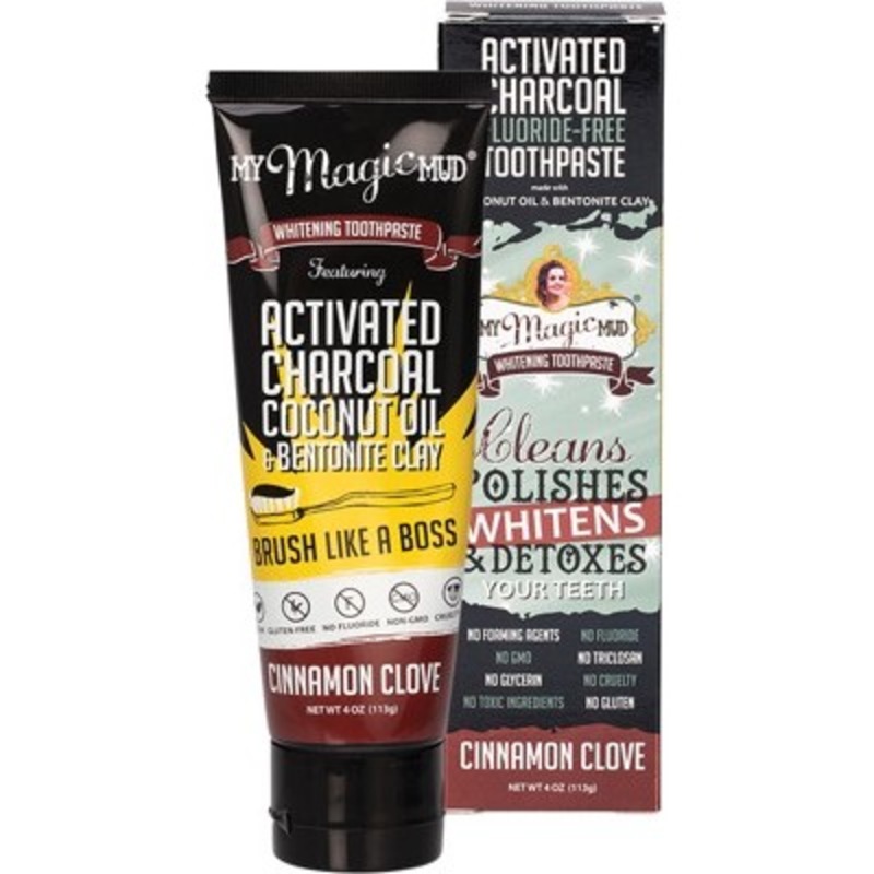 Buy Activated Charcoal Toothpaste Cinnamon Clove MyDeal