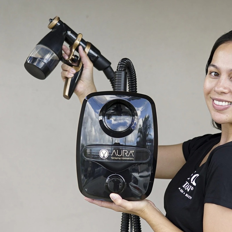 Buy At Home Organic Spray Tanning Kit MyDeal