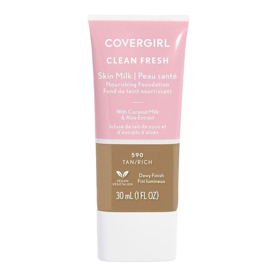 Covergirl Clean Fresh Skin Milk Nourishing Foundation 30ml 590 TAN