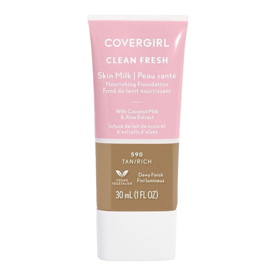 Covergirl Clean Fresh Skin Milk Nourishing Foundation 30ml 590 TAN
