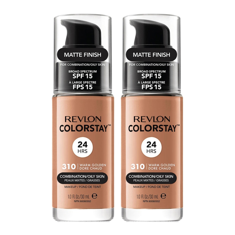 Revlon ColorStay Makeup Combination/ Oily Skin 30ml 310 WARM GOLDEN - 2 pack