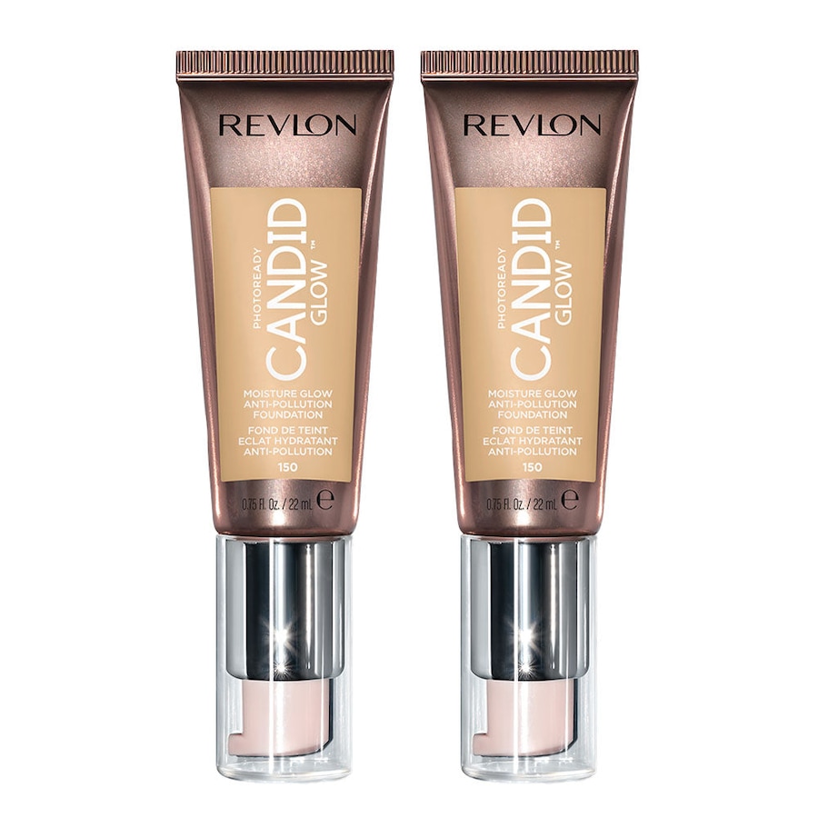 Revlon PhotoReady Candid Glow Moisture Glow Foundation 22ml 150 CREME BRULEE - 2 pack