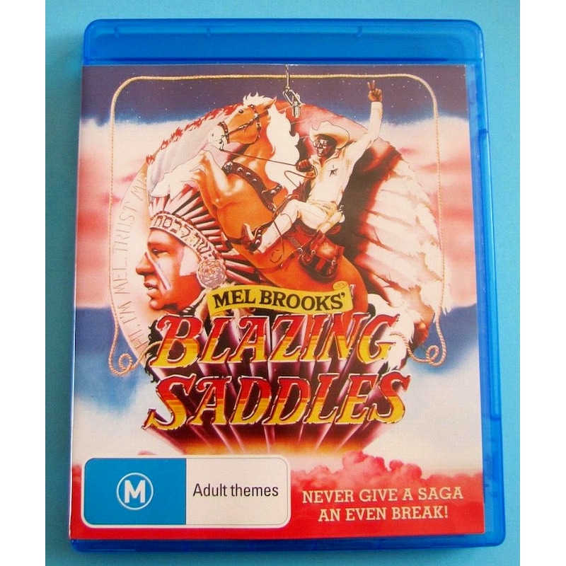 Buy Blazing Saddles Blu Ray Mel Brooks Gene Wilder 1974 Vgc Mydeal