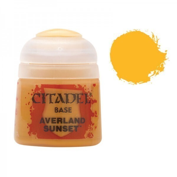 CITADEL COLOUR BASE AVERLAND SUNSET 12ML Arcylic paint Games Workshop Australia
