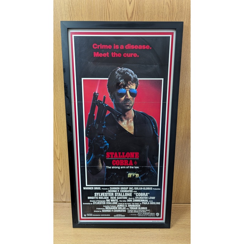 Buy Daybill Movie Poster - Cobra 1986 Sylvester Stallone Genuine ...