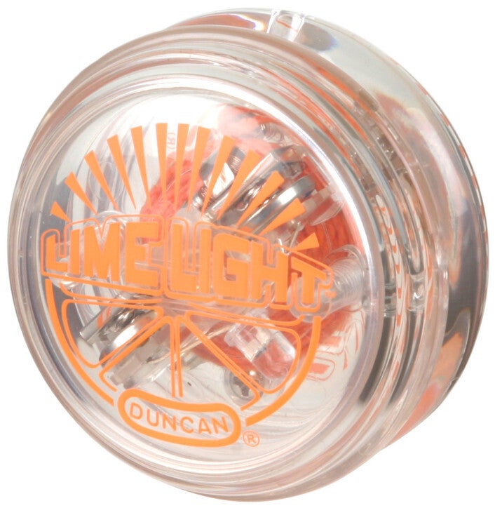 Genuine Duncan Lime Light Beginners Orange Light-Up Yo-Yo New *Stocked in AUS* 