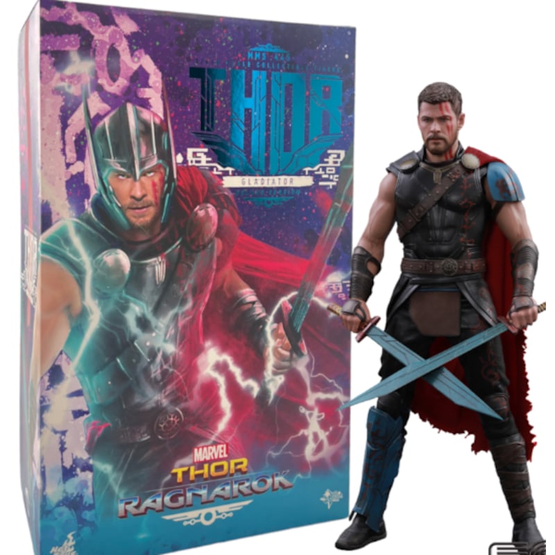 Thor Ragnarok Ice Box Buy Hot Toys Thor Ragnarok :Gladiator Thor (Deluxe Version) MMS445 - MyDeal