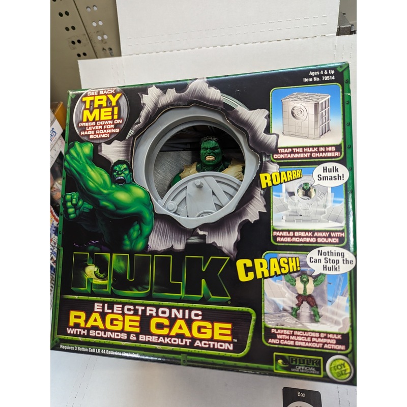 Buy Hulk Hulk with Electronic Rage Cage (Sounds & Breakout Action