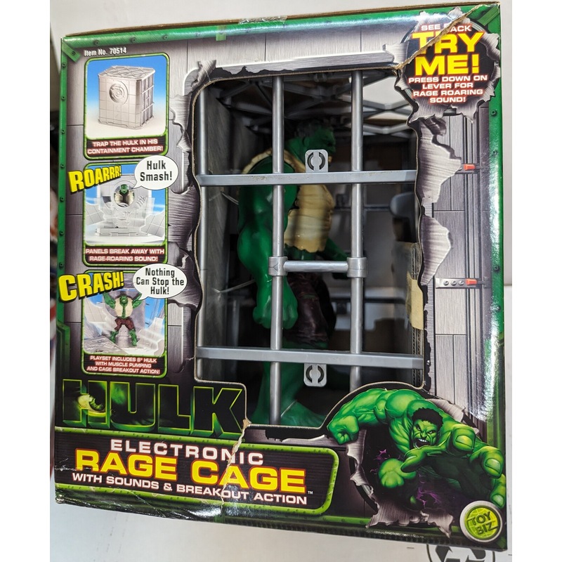 Buy Hulk Hulk with Electronic Rage Cage (Sounds & Breakout Action