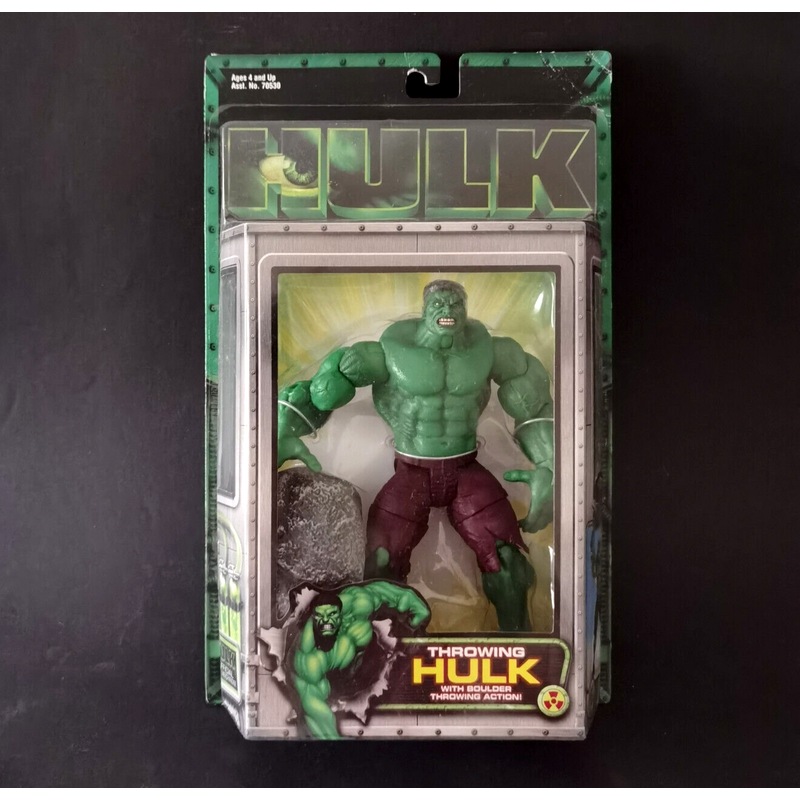 Buy Hulk Movie Marvel 2003 Throwing Hulk W Boulder Throwing Action ...