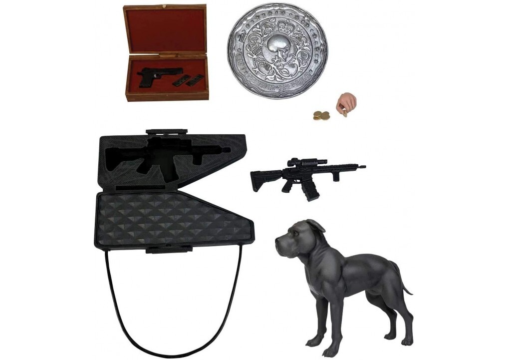 john wick deluxe action figure with accessories