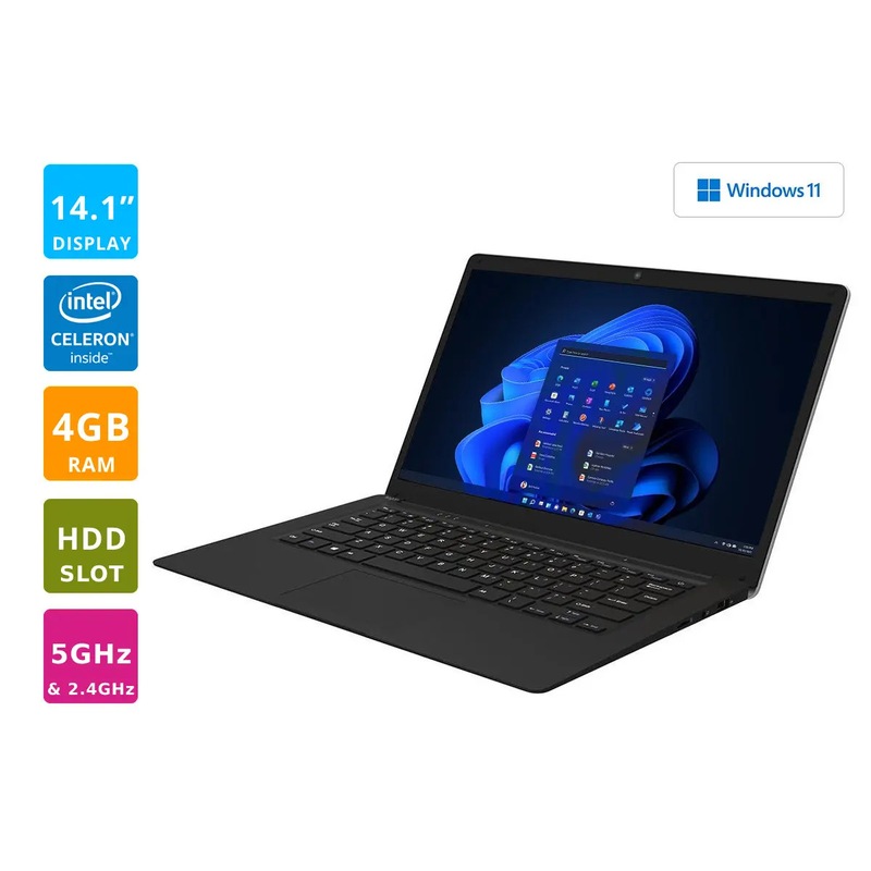 Buy Kogan Atlas 14.1" N370 Laptop with Windows 11 Pro (4GB, 64GB) MyDeal