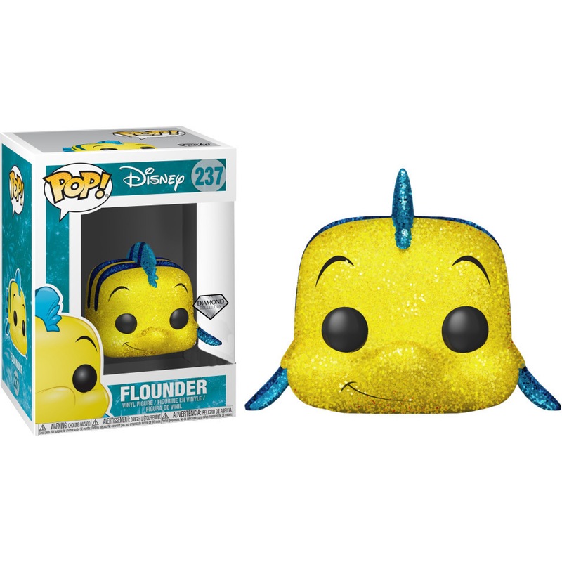 Buy POP! Vinyl Disney Little Mermaid Flounder (Diamond Glitter