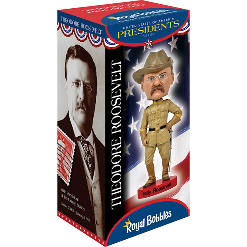 Buy President Theodore Teddy Roosevelt Bobblehead Mydeal 7413