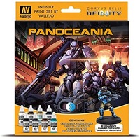 VALLEJO 70231 INFINITY PANOCEANIA EXCLUSIVE MINIATURE ACRYLIC PAINT SET 8 x 17ml