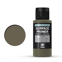 VALLEJO 73608 SURFACE PRIMER US OLIVE DRAB 60 ML