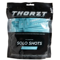 Thorzt Sugar Free Electrolyte Hydration Drink Solo Shot - 50 Pack Blue Lemonade