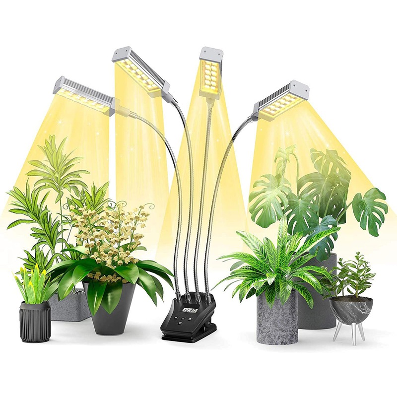 Buy 96W 4 Heads LED Grow Light Full Spectrum LED Growing Lights MyDeal