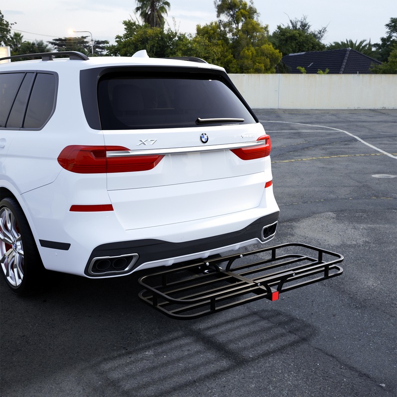 Buy Cargo Carrier Rack Deluxe Steel Luggage Basket Hitch Mount Towbar