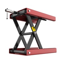 Motorcycle Center Scissor Lift Jack Hoist Stand Bikes ATVs,Front Bike Paddock Mountain Stand Rocker