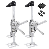 Oppsbuy 2 Pack Labor Saving Arm Jack 360KG 210mm Multifunctional Slow Descent Hand Lifting Jack Heavy Duty Support Tool