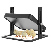 Oppsbuy Chick Brooder Heating Plate 27x27cm Chicken Coop Heater Duck Poultry Warmer 13W