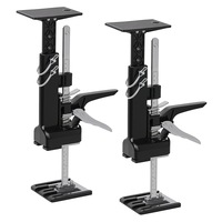 Oppsbuy Labor Saving Arm Jack 2 Pack, 300KG Hand Lifting Jack Tool for Installing Cabinet and Wall Tile Height Adjusters