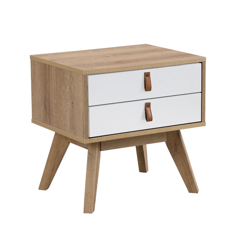 Buy Kodu Alexis Bedside Table 2 Drawer Bedroom Side Table Nightstand