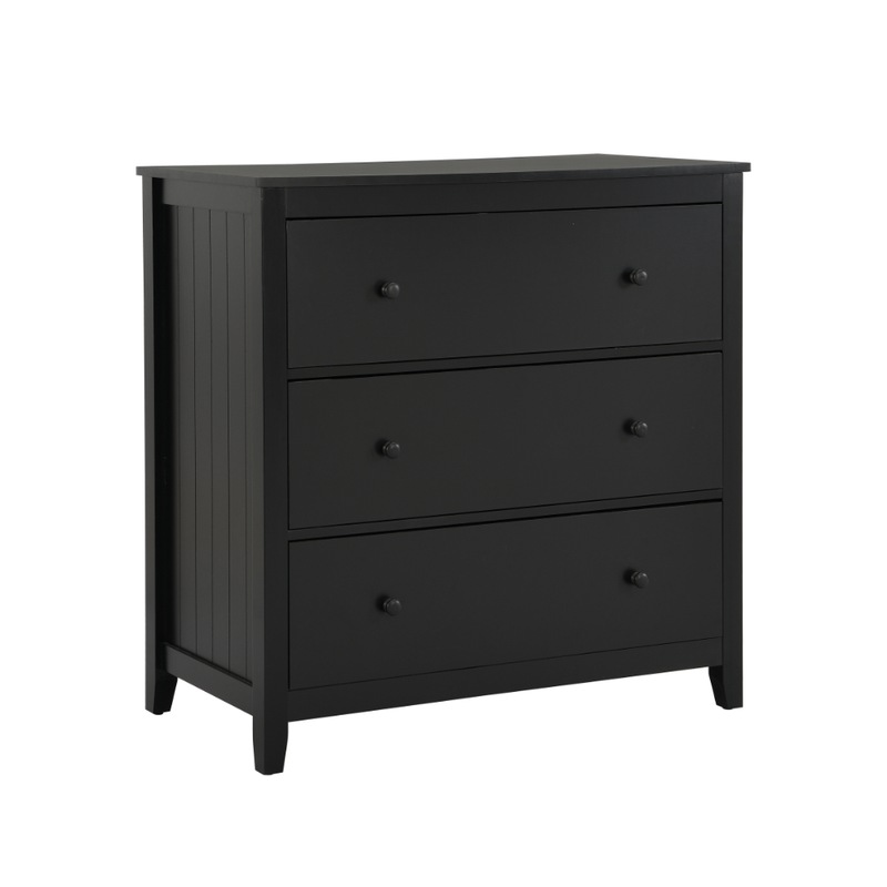 Buy Kodu Aspen Chest 3 Drawers Tallboy Storage Dresser Storage