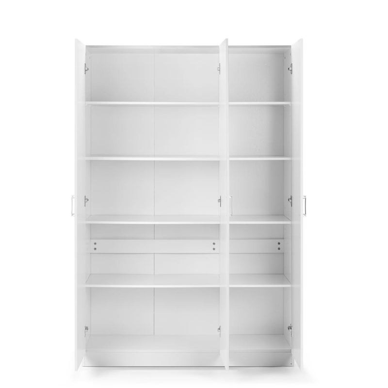Buy Kodu Ivy Pantry Cupboard Storage Cabinet 3 Door 5 Tier Shelf ...
