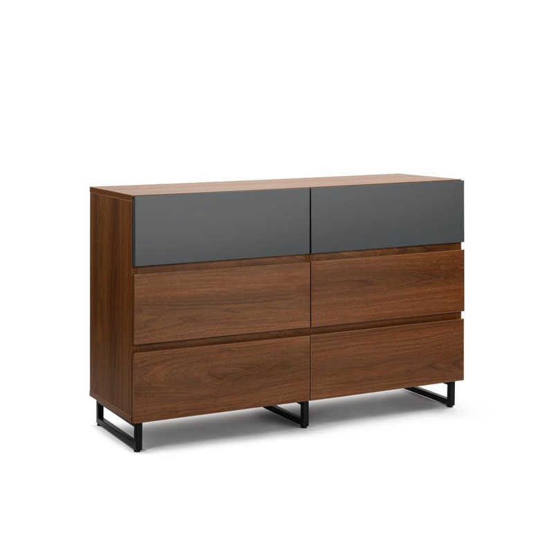 Buy Kodu Moore 6 Chest of Drawers Modern Lowboy Storage Dresser Storage