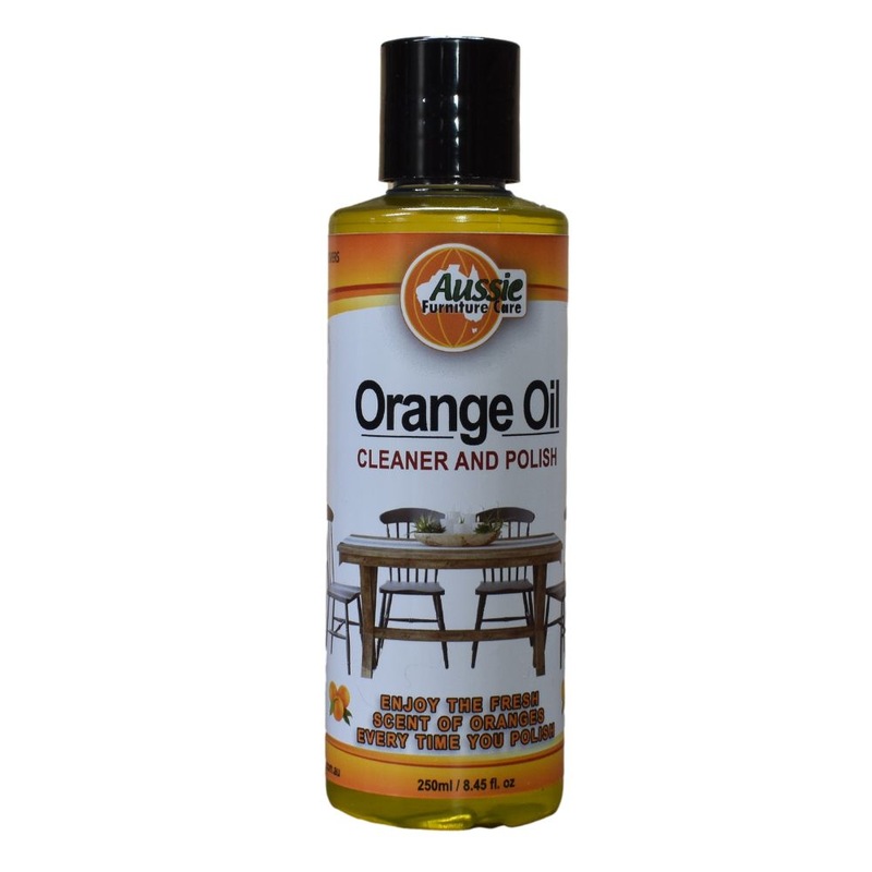 Buy Aussie Furniture Care Orange Oil Cleaner & Furniture Polish 250ml