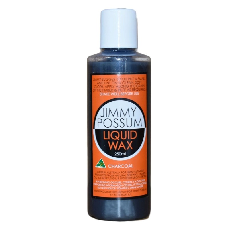 Buy Jimmy Possum Furniture Wax Polish Liquid Wax Charcoal 250ml MyDeal